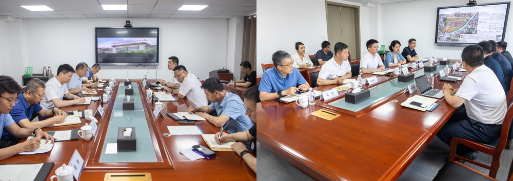 通号工程局集团等客商来我区开展合作洽谈